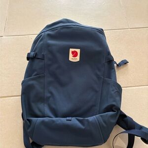 NWOT Fjallraven Ulvö Rolltop 30L Waterproof Backpack - Mountain Blue / Navy